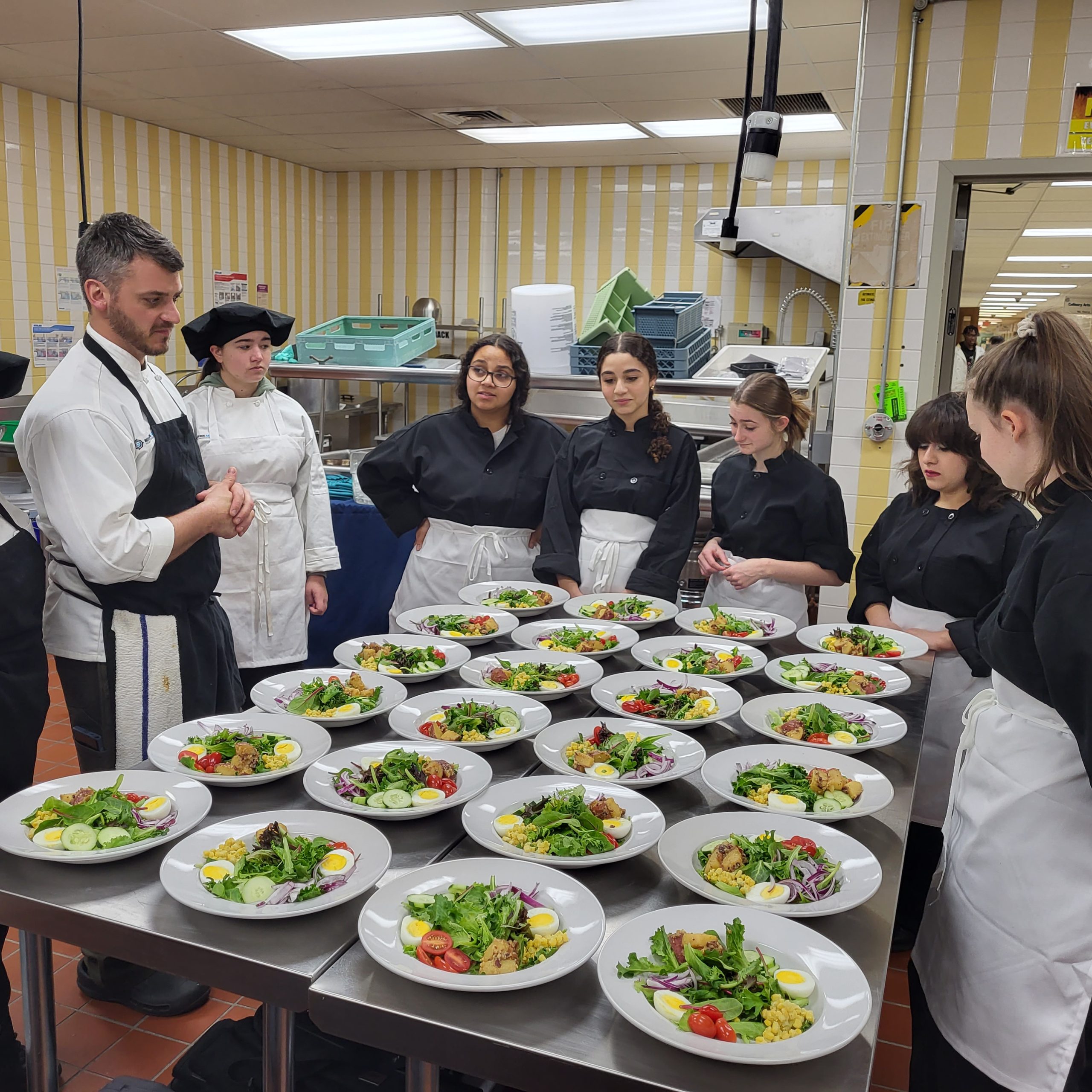 People in White Chef Uniform